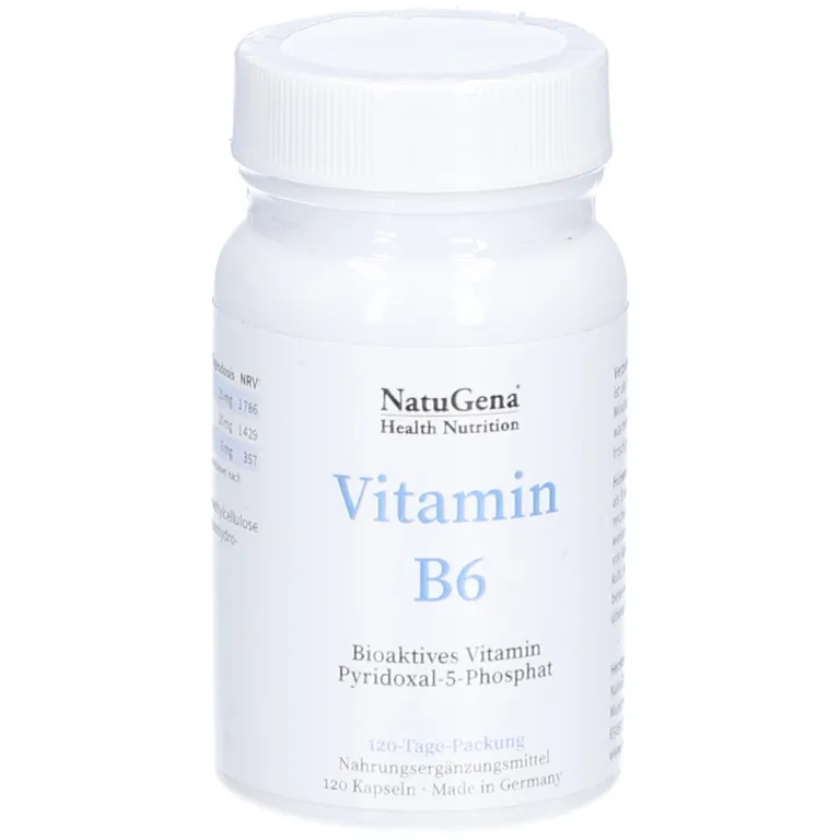 shopapotheke NatuGena Vitamin B6 – Hochbioverfügbares Pyridoxal-5-Phosphat Saisonschlussverkauf