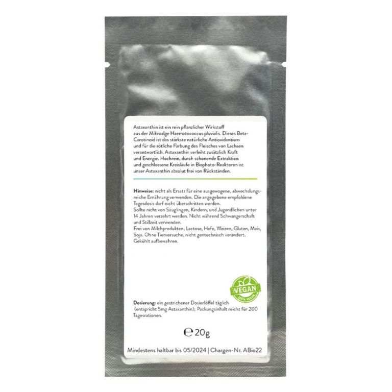shopapotheke Dr. Heilbronner Bio Astaxanthin PUR - PULVER Blitzangebot