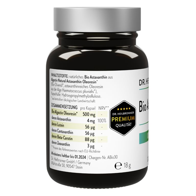 shopapotheke Dr. Heilbronner Bio Astaxanthin Komplex 4mg Kauf eins, bekomm eins gratis