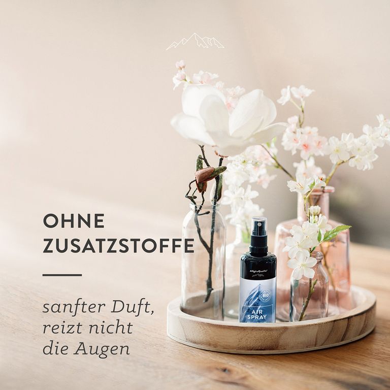 shopapotheke AllgäuQuelle Bio Raumspray-Set 100% Bio-Duftölen inkl. Bio-Zirben-Säckchen Raumduft Raumerfrischer Angebote