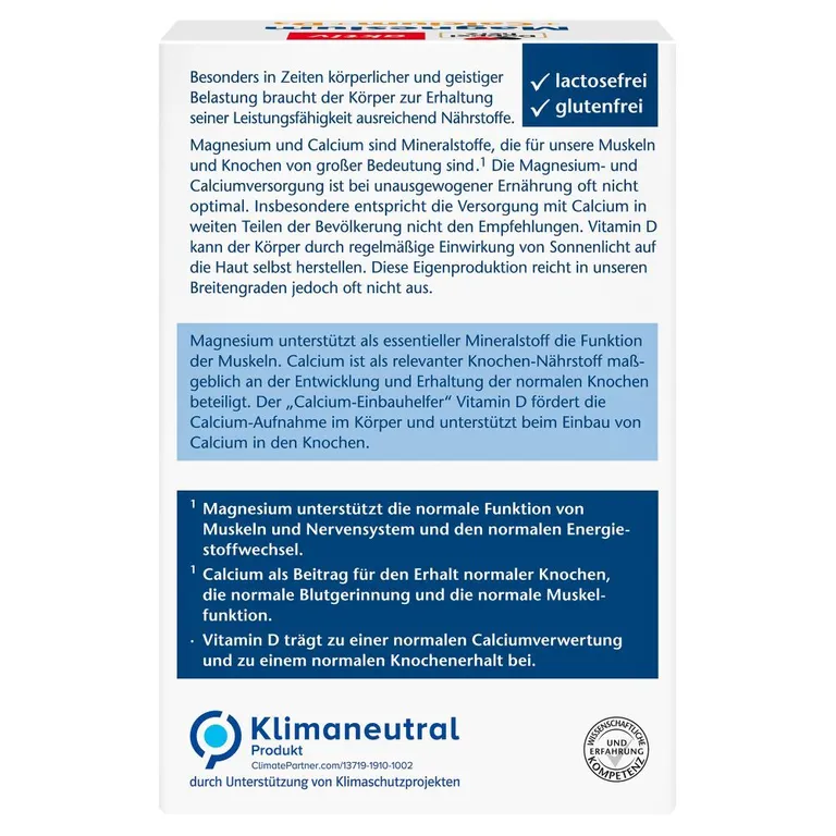 shopapotheke Doppelherz® Magnesium + Calcium + D3 Tabletten Günstig kaufen
