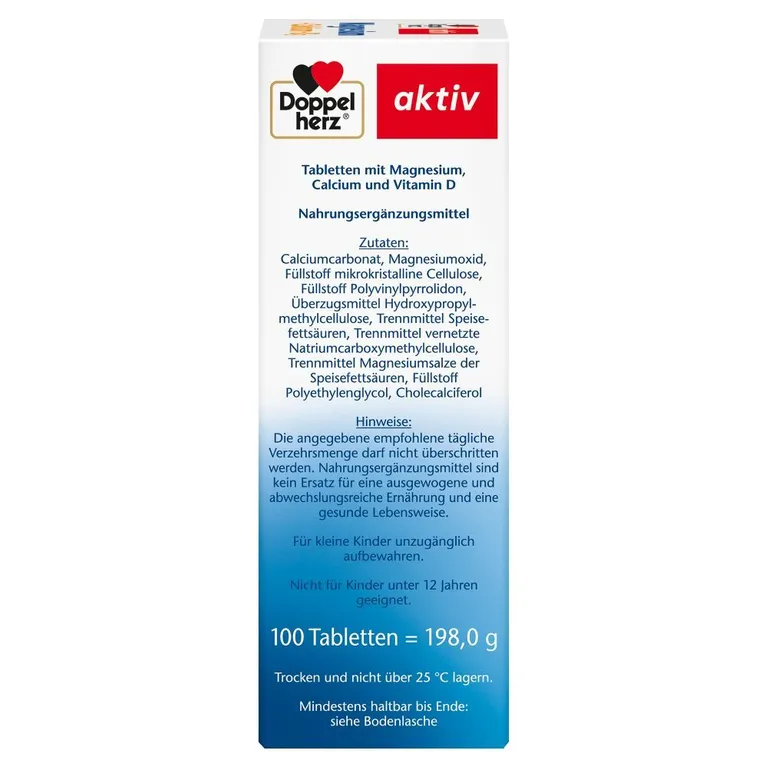 shopapotheke Doppelherz® Magnesium + Calcium + D3 Tabletten Günstig kaufen
