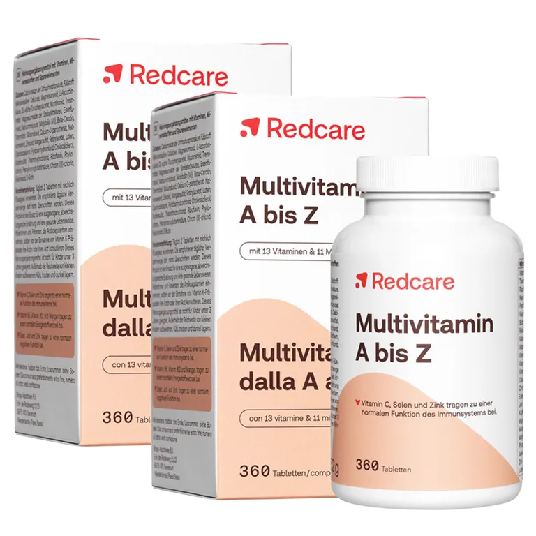 shopapotheke Redcare Multivitamin A-Z Doppelpack Großer Ausverkauf