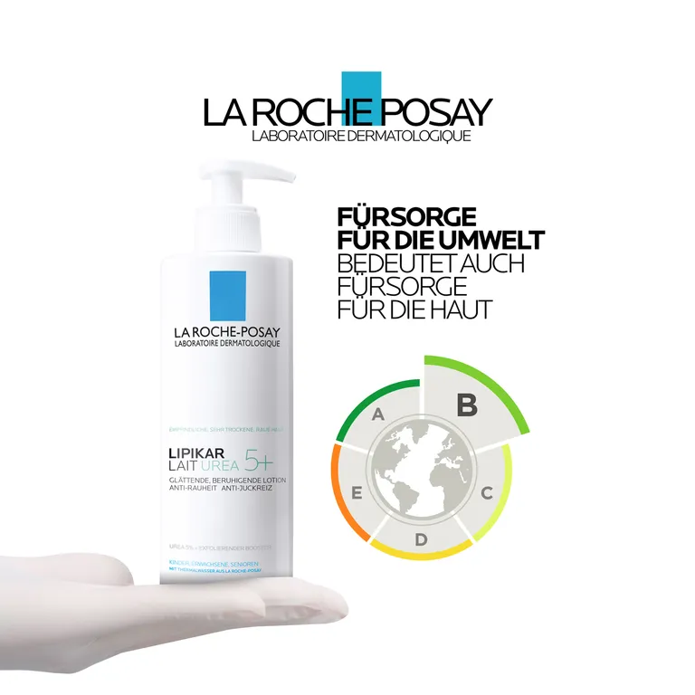 shopapotheke La Roche Posay Lipikar Lait Urea 5+ + Mini Toleriane Sensitive Creme 15ml GRATIS Begrenztes Angebot
