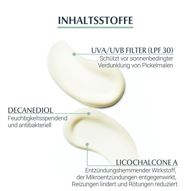 shopapotheke Eucerin® DERMOPURE Schützendes Fluid LSF 30 – Beugt der Verdunkelung von Pickelmalen und Unreinheiten vor & mattiert - Jetzt 20% sparen mit Code "eucerin20" Online Shopping