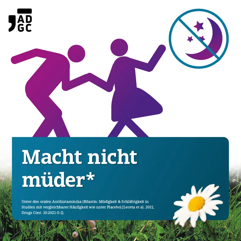 shopapotheke Bilastin ADGC® Allergietablette für schnelle Linderung bei Heuschnupfen Jubiläumsangebot