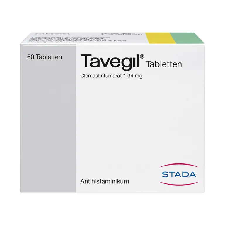 shopapotheke Tavegil® Tabletten zur Symptomlinderung bei Heuschnupfen Juckreiz und Nesselsucht