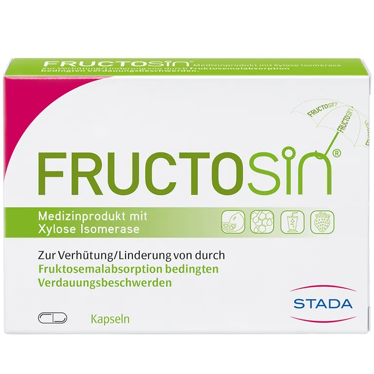 shopapotheke FRUCTOSiN® - zur Linderung von durch Fruktosemalabsorption bedingten Verdauungsbeschwerden