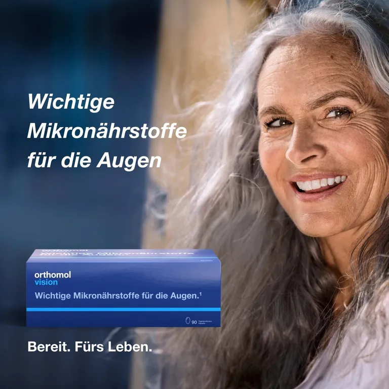 shopapotheke Orthomol Vision - wichtige Mikronährstoffe für die Augen - Nahrungsergänzung mit Lutein Zeaxanthin Omega-3-Fettsäure - Kapseln Sonderangebot der Fabrik
