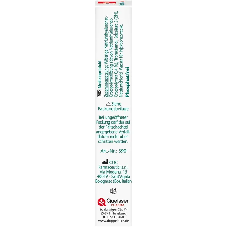 shopapotheke Doppelherz® Augentropfen Hyaluron 0 4 % Extra Kostenloser Versand international