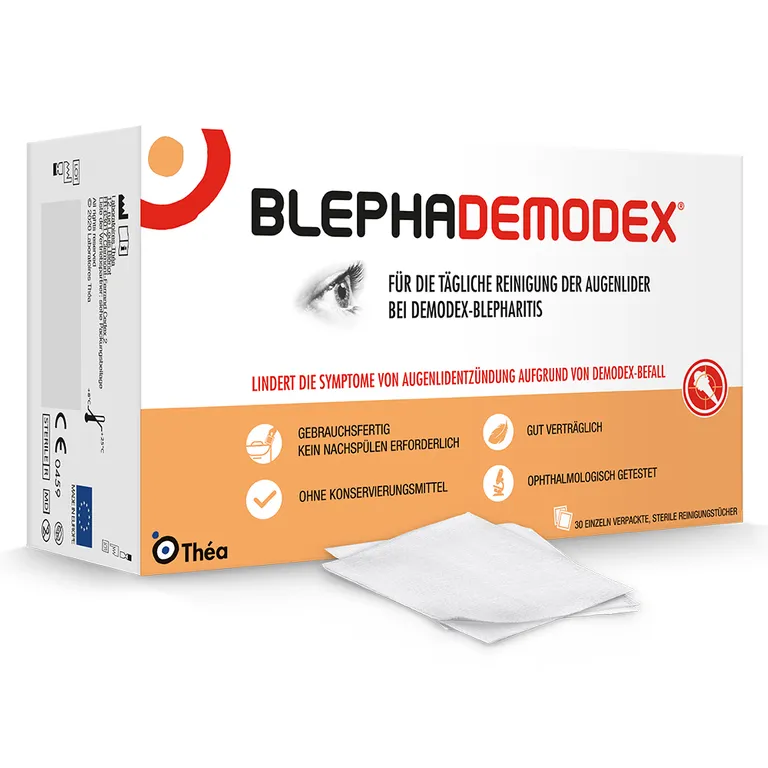 shopapotheke BLEPHADEMODEX sterile Reinigungstücher Fabrikladen