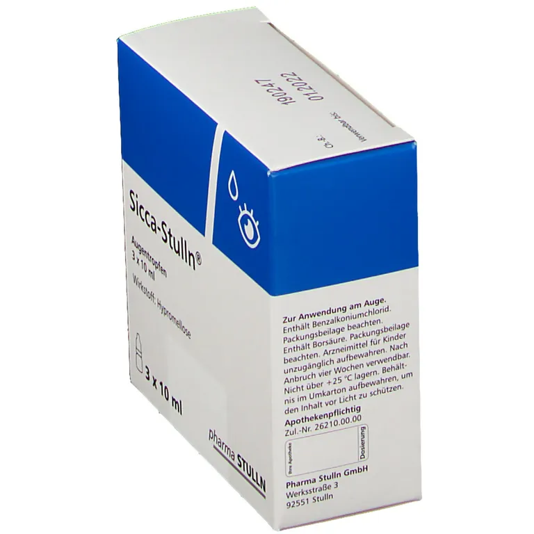 shopapotheke Sicca-Stulln® Speichern exportieren