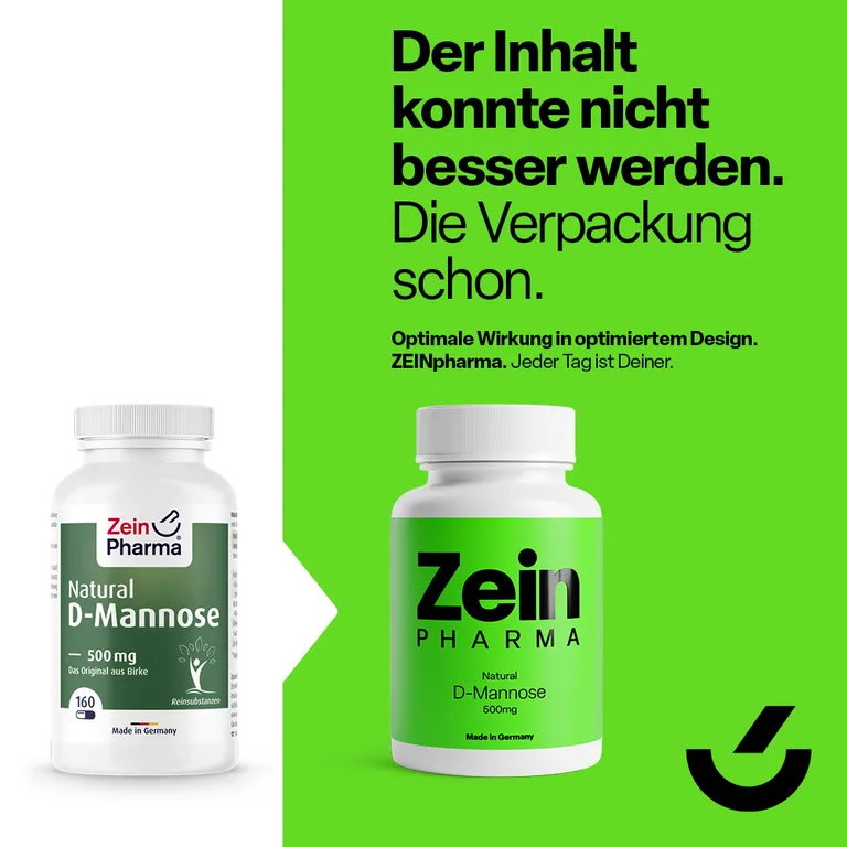 shopapotheke ZeinPharma® Natural D Mannose Kapseln 500 mg im Angebot