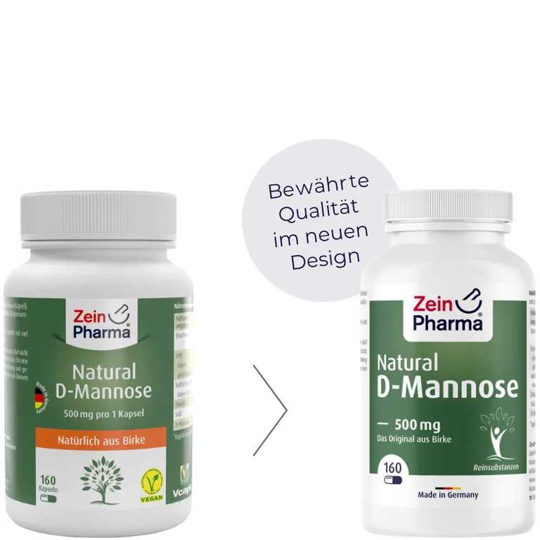 shopapotheke ZeinPharma® Natural D Mannose Kapseln 500 mg im Angebot