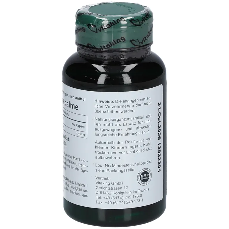 shopapotheke vitaking Men's Health Sägepalme 540 mg Weihnachtsangebot