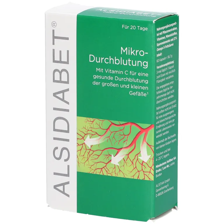 shopapotheke ALSIDIABET® Mikro-Durchblutung