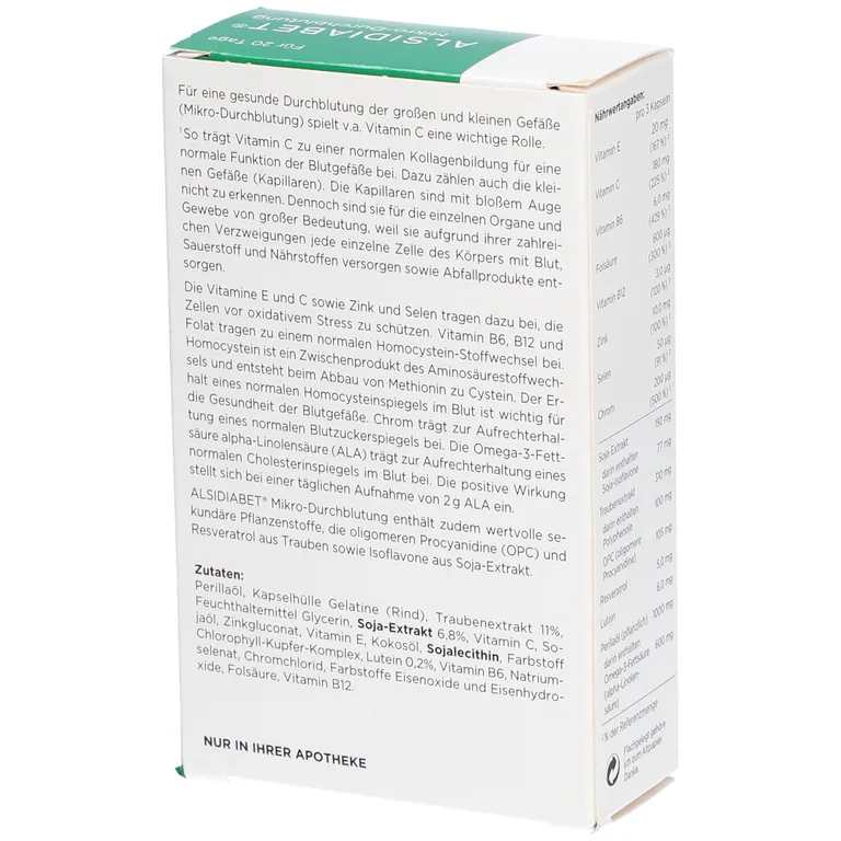 shopapotheke ALSIDIABET® Mikro-Durchblutung Super Sparpreis