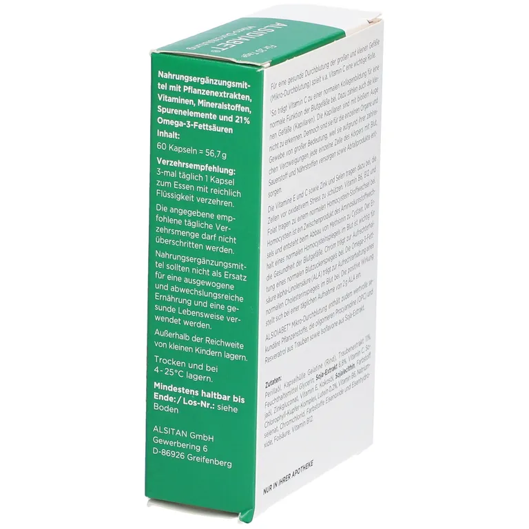 shopapotheke ALSIDIABET® Mikro-Durchblutung Super Sparpreis