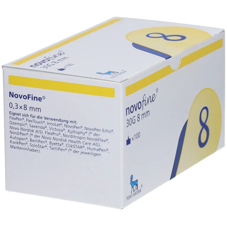 shopapotheke NovoFine® 8mm 30g TW Injektionsnadeln JETZT KAUFEN