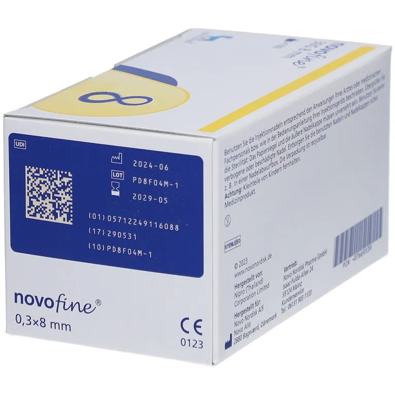shopapotheke NovoFine® 8mm 30g TW Injektionsnadeln JETZT KAUFEN