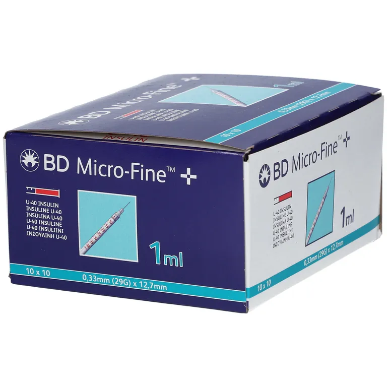 shopapotheke BD Micro-Fine™+ U 40 Insulinspritzen 12 7 mm Neueste Stile
