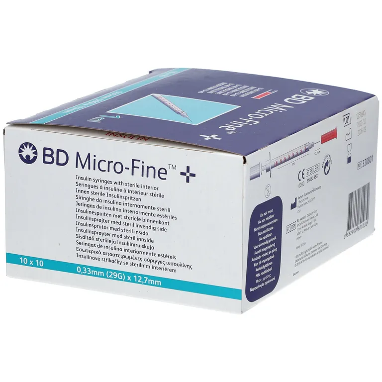 shopapotheke BD Micro-Fine™+ U 40 Insulinspritzen 12 7 mm Neueste Stile
