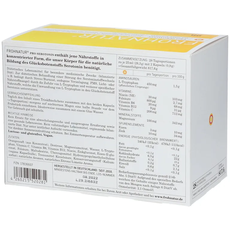 shopapotheke FROHNATUR® Pro Serotonin Super Rabatt