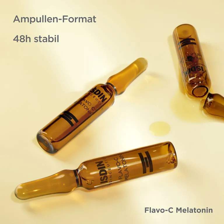 shopapotheke ISDINCEUTICS® Flavo-C Melatonin antioxidatives Serum für den Tag und reparierendes Serum für die Nacht Begrenzt auf 3 Tage