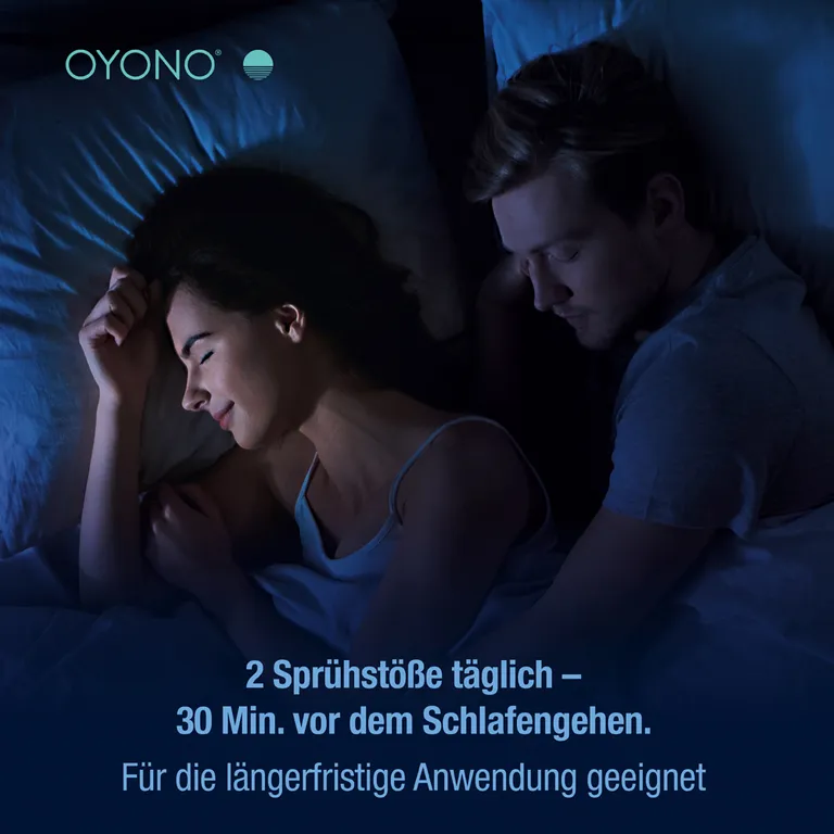 shopapotheke OYONO® NACHT INTENS Melatoninspray - 1 9 mg Melatonin - Jetzt 10% mit dem Code klosterfrau2025 sparen* 50% Rabatt für begrenzte Zeit