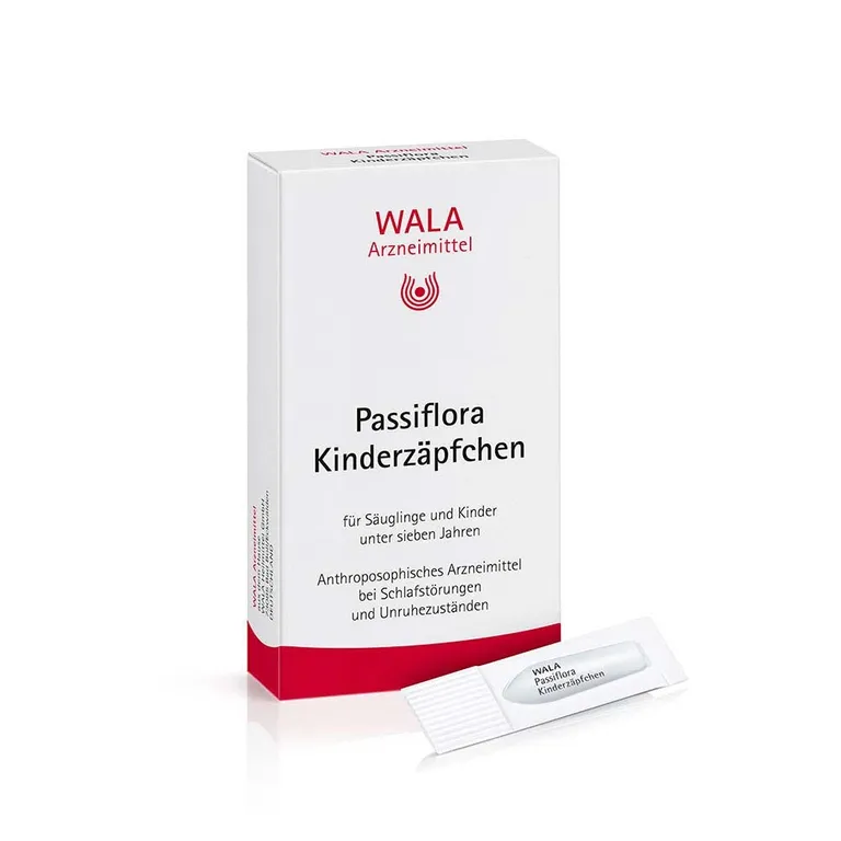 shopapotheke Wala® Passiflora Kinderzäpfchen