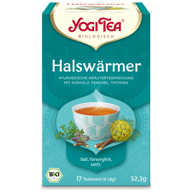 shopapotheke YOGI TEA® Halswärmer Bio Kräutertee Preisnachlass